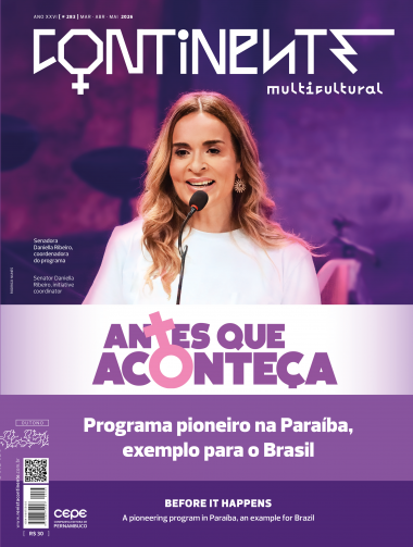 Revista Continente #283  Capa Senadora Daniela Ribeiro