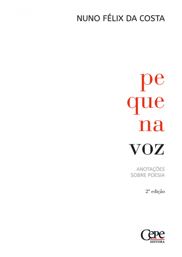 PEQUENA VOZ: ANOTAÇÕES SOBRE POESIA